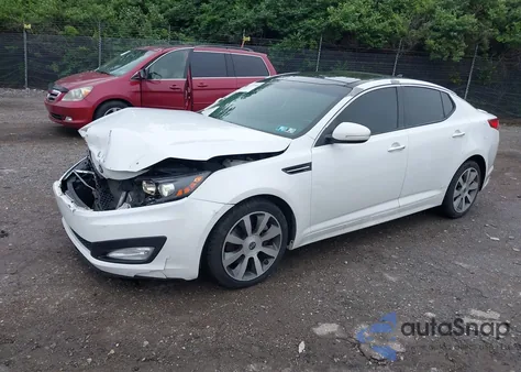 2013 Kia Optima Sx из США, поврежденный, VIN 5XXGR4A60DG124630